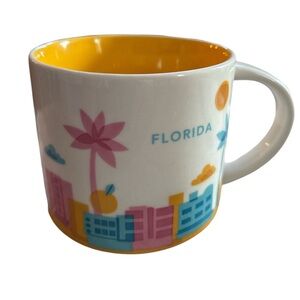 Starbucks Coffee Mug Florida 14oz You Are Here Florida New